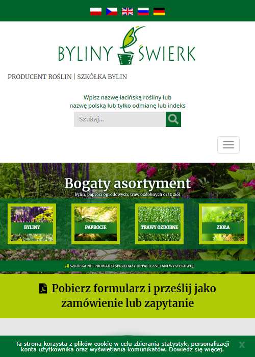 producent roślin