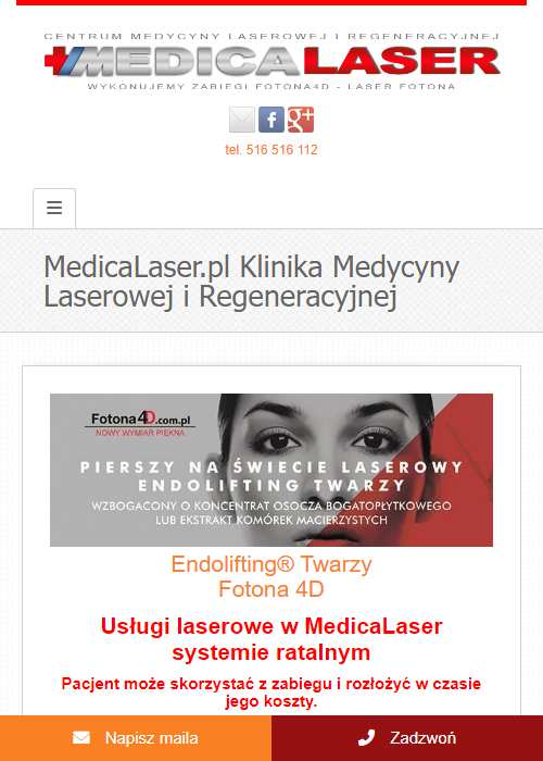 Centrum Medycyny Laserowej i Regeneracyjnej MedicaLaser