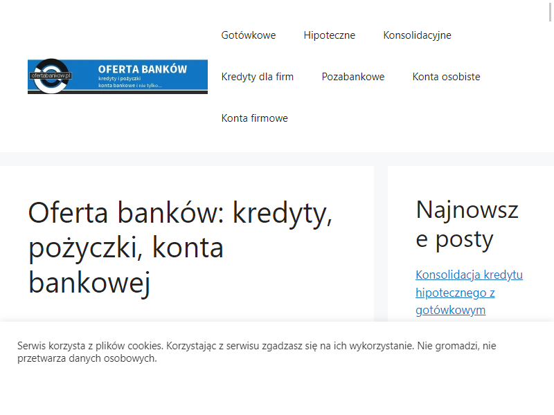 Gdzie po pożyczkę? Oferta banków. Ofertabankow.pl
